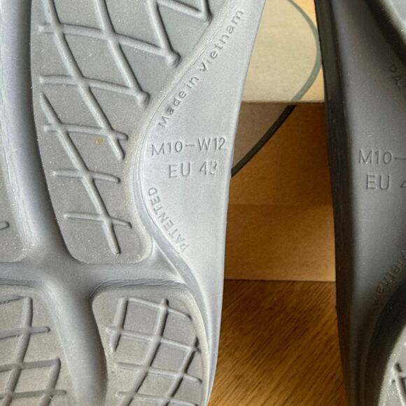 OOFOS OOahh ‘Grey’ Unisex Recovery Slide Sandal -SZ Men 10- Women 12 main image 7